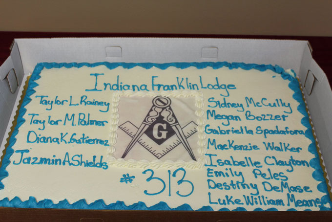 Student of the Month and our Scholarship recipients cake Student of the Month and our Scholarship recipients cake